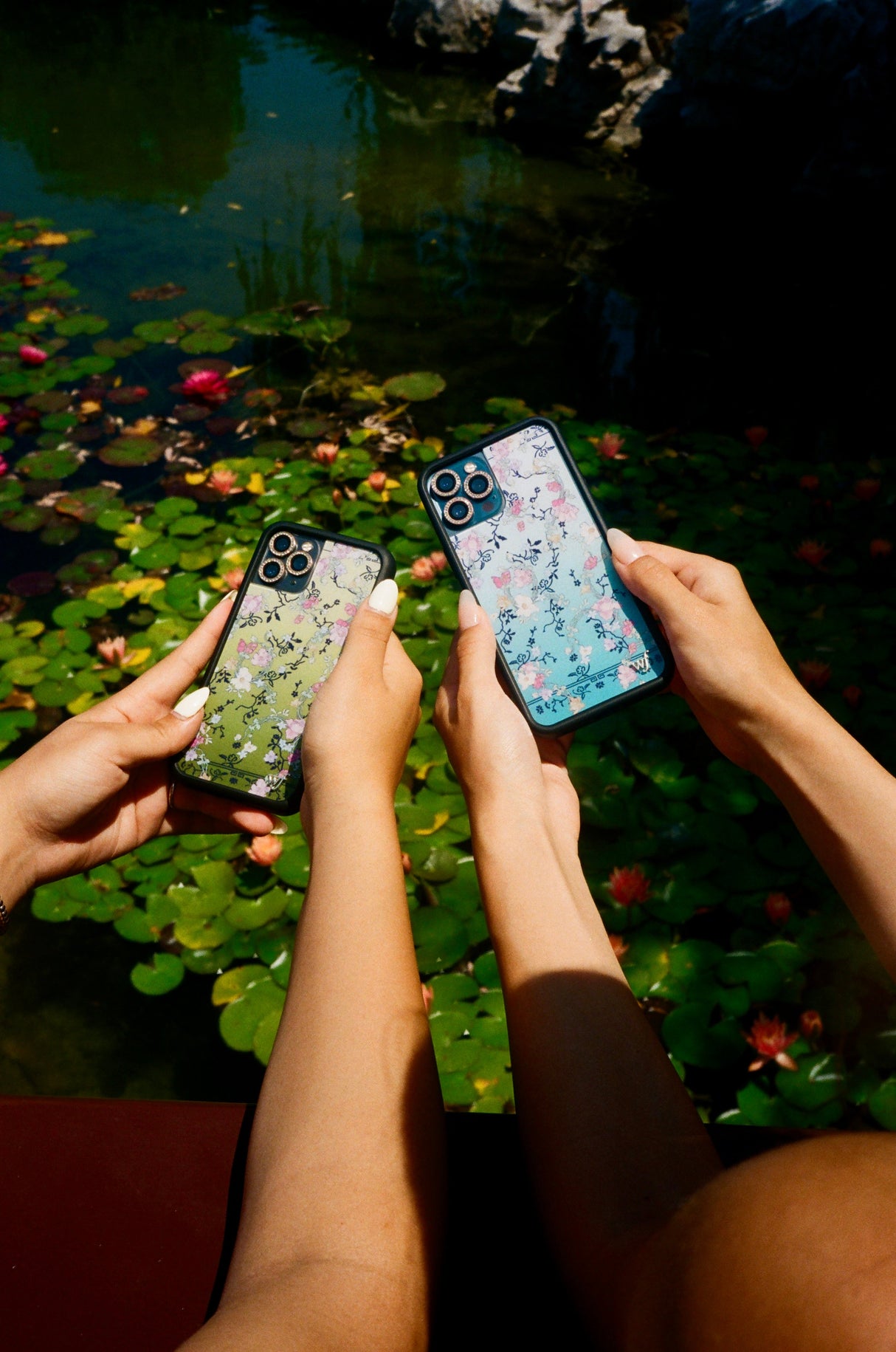 Gallery Girlie Blue iPhone Case from Wildflower Cases