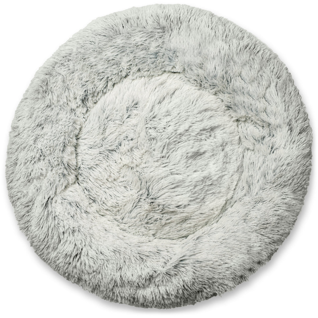 Mr. Peanut's 23" OrthoPlush® Pet Bed - Gray Two Tone from Mr. Peanut's Pet Carriers