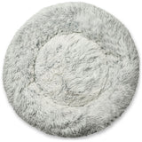 Mr. Peanut's 23" OrthoPlush® Pet Bed - Gray Two Tone from Mr. Peanut's Pet Carriers