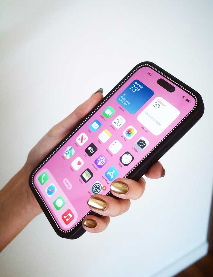 Mini Bling Screen Protector from Wildflower Cases