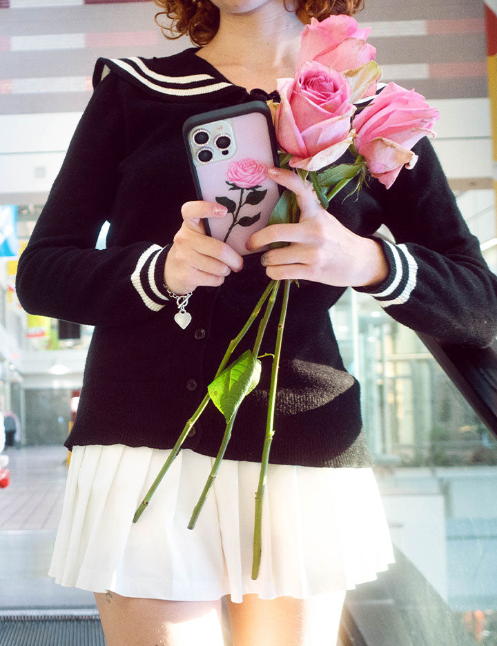 Pink Rose iPhone Case from Wildflower Cases