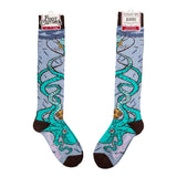 Attack of The Kraken Knee High Socks from FootClothes