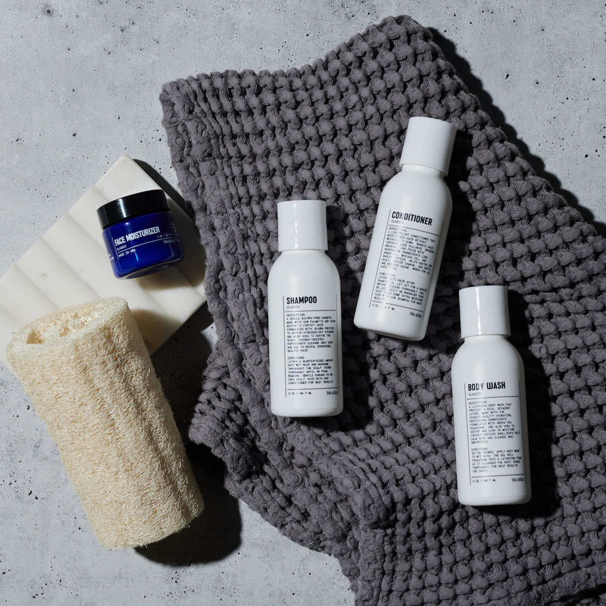 Essentials Travel Set From Blu Atlas