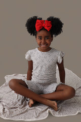 EXCLUSIVE SWING FOR THE STARS DREAM RUFFLE SHORT SET from DREAM BIG LITTLE CO