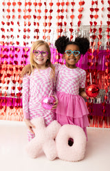 BUBBLEGUM WAVY CHECKERS DREAM SET from DREAM BIG LITTLE CO