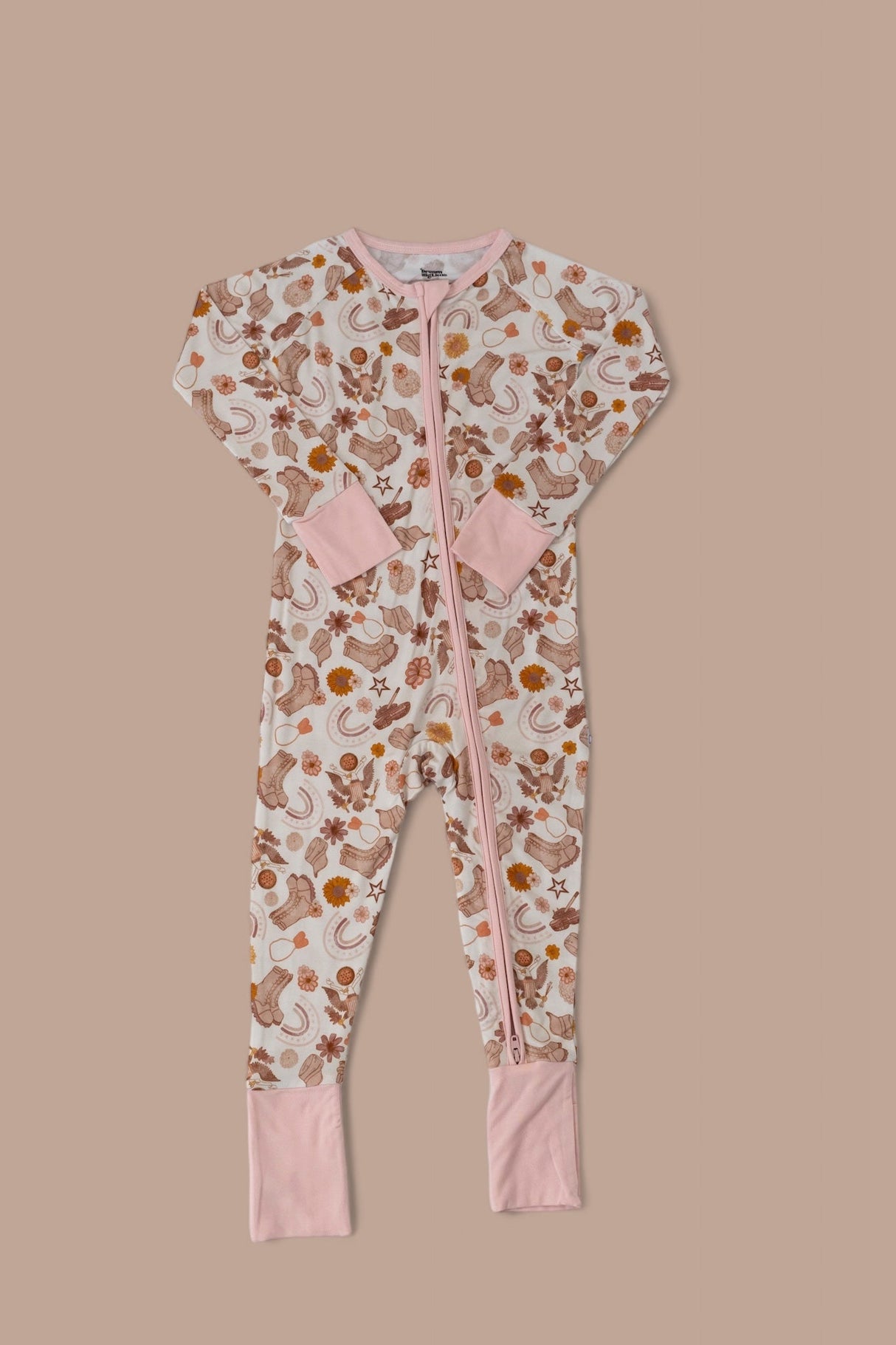 FLOWERS AND BOOTS DREAM ROMPER from DREAM BIG LITTLE CO