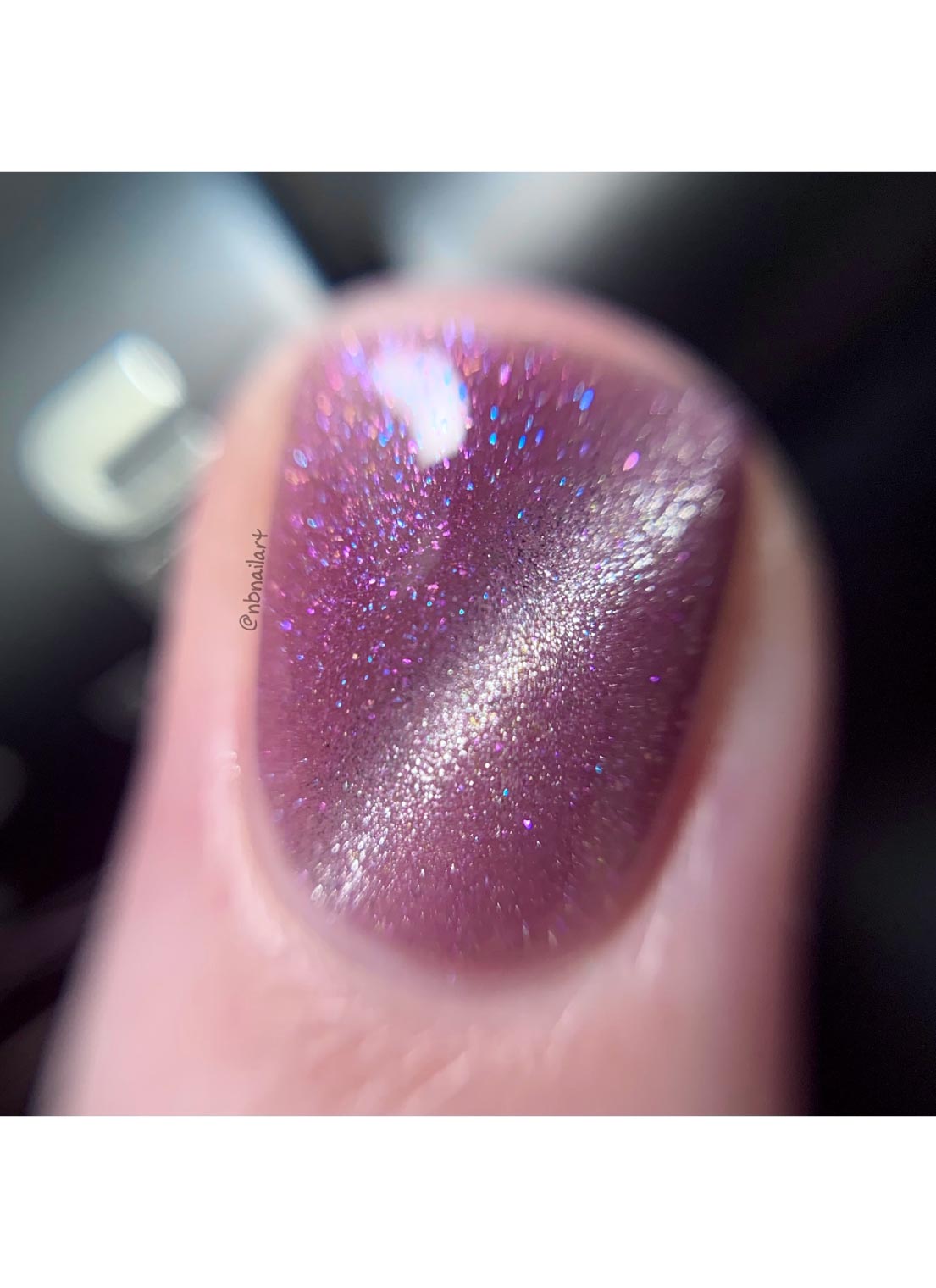 Cotton Candy Daydream - Cats Eye Iridescent Gel Polish from UberChic Beauty