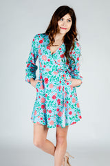 The Kentucky Fried Daily Double | Derby Roses Wrap Dress from Shinesty