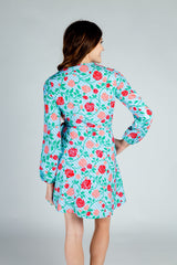 The Kentucky Fried Daily Double | Derby Roses Wrap Dress from Shinesty
