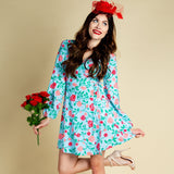 The Kentucky Fried Daily Double | Derby Roses Wrap Dress from Shinesty
