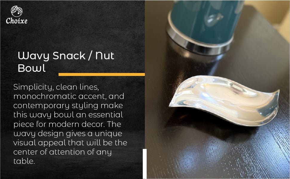 Wavy Snack / Nut Bowl from Choixe