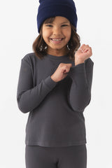 Children's Bamboo Waffle Knit Base Layer Set from Cozy Earth