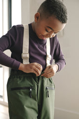 Children's Bamboo Waffle Knit Base Layer Long Sleeve from Cozy Earth