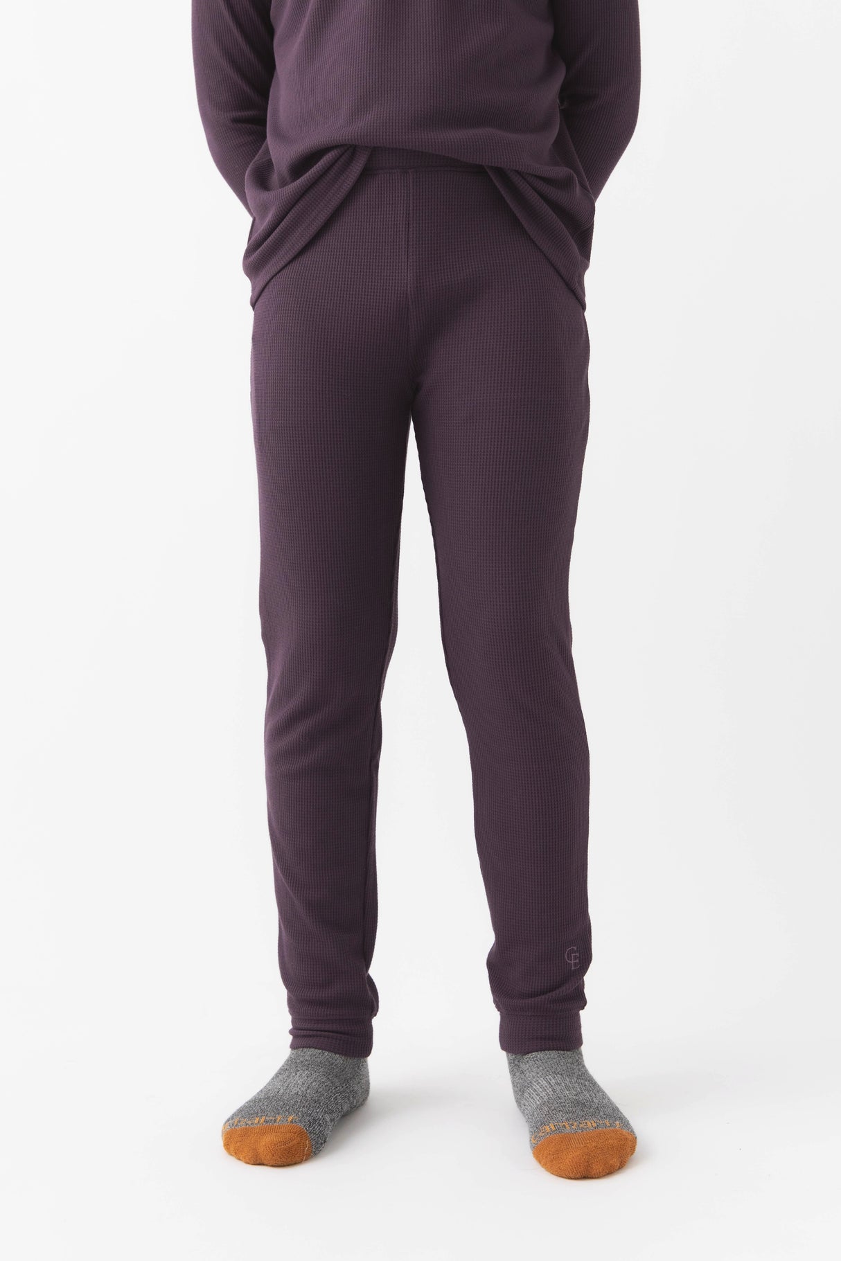 Children's Bamboo Waffle Knit Base Layer Pant from Cozy Earth