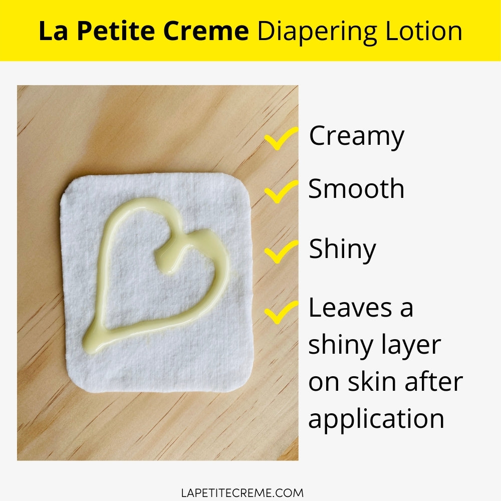 Organic Travel Size Diaper Lotion - 2 oz from La Petite Creme