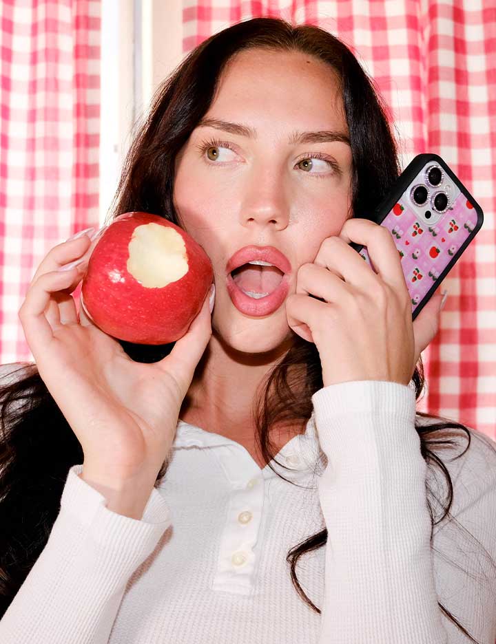 An Apple a Day iPhone Case from Wildflower Cases