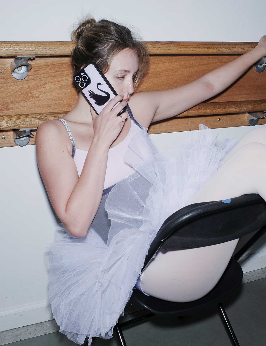 Black Swan iPhone Case from Wildflower Cases