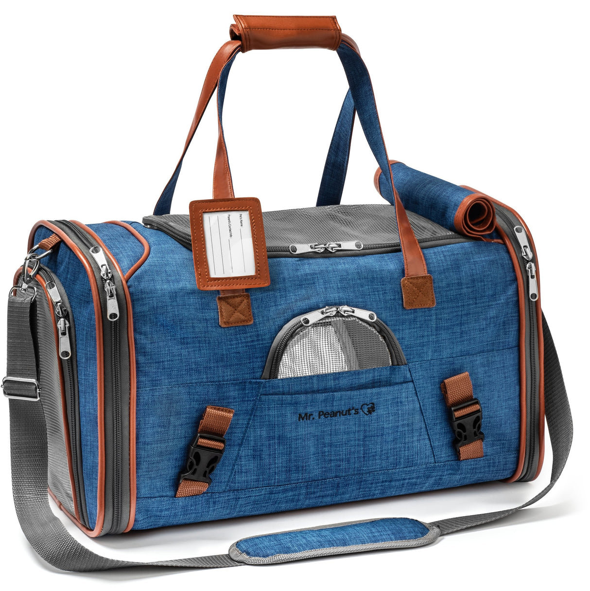 Mr. Peanut's Gold Series Standard Size Airline Compliant Pet Carrier from Mr. Peanut's Pet Carriers