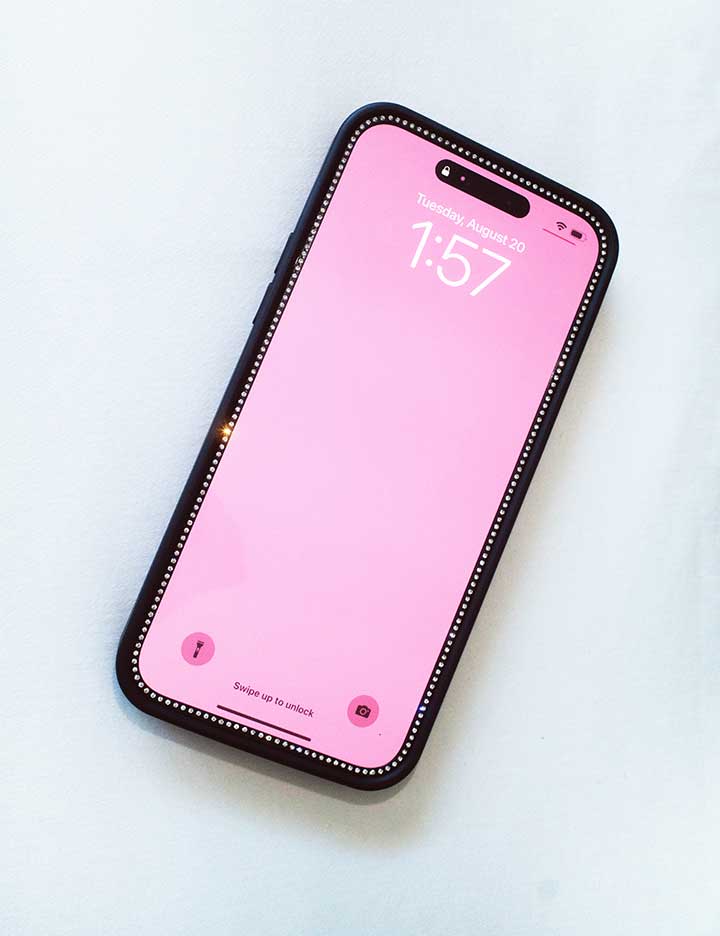 Mini Bling Screen Protector from Wildflower Cases