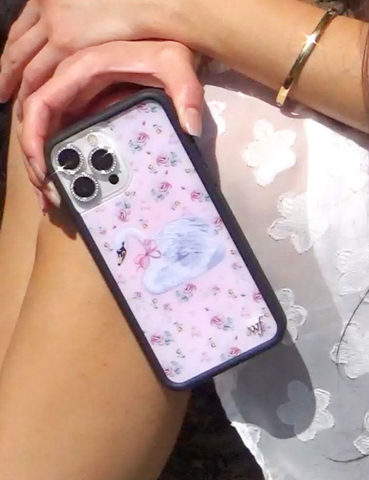 Sweet Swan iPhone Case from Wildflower Cases