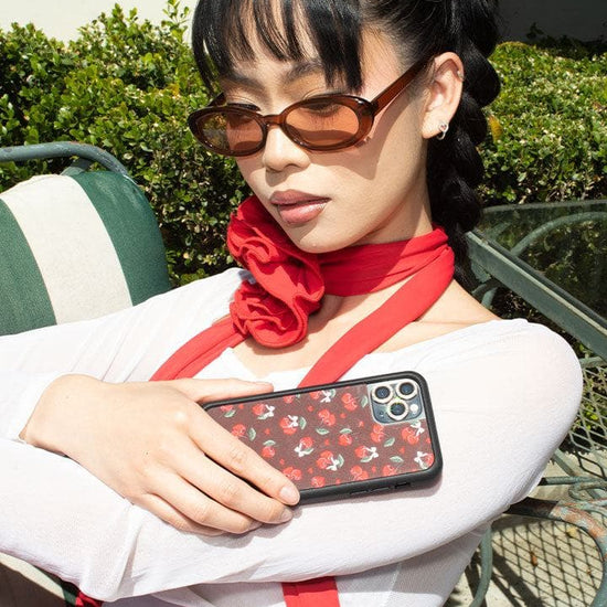 Chocolate Cherries iPhone Case from Wildflower Cases