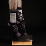 The Raven Poe Crew Socks from FootClothes
