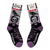 The Raven Poe Crew Socks from FootClothes