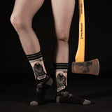 Dark Soles: Goth Crew Sock Pack | 3 Designs from FootClothes