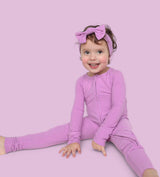 FOREVER LILAC RIB DREAM ROMPER from DREAM BIG LITTLE CO