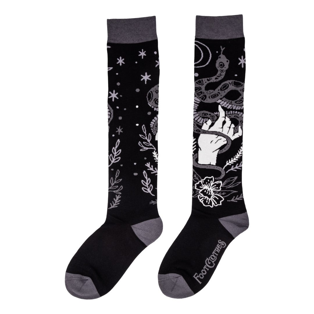 Serpentine Witch Knee Highs from FootClothes