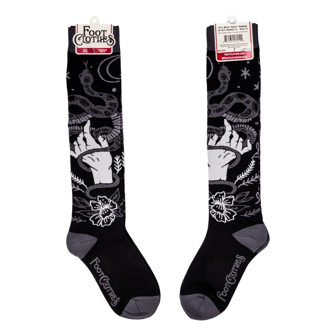 Serpentine Witch Knee Highs from FootClothes