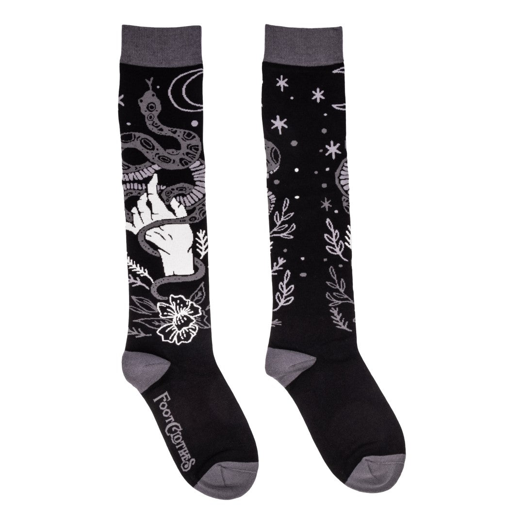 Serpentine Witch Knee Highs from FootClothes