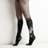 Serpentine Witch Knee Highs from FootClothes