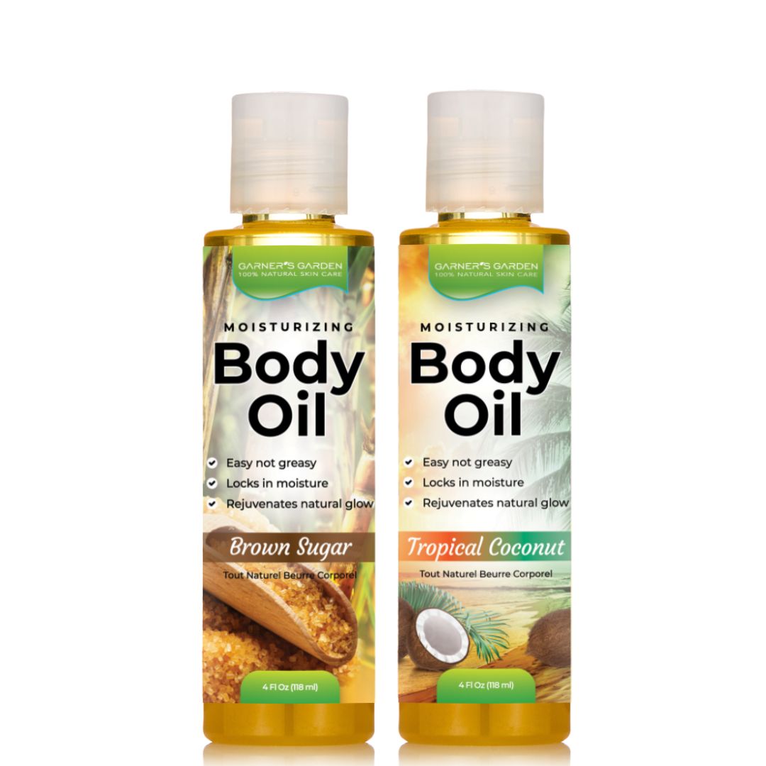 Natural Body Oil - Natural Fragrance from Garner's Garden