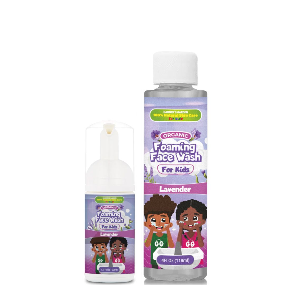 Organic Foaming Face Wash For Kids from Garner's Garden