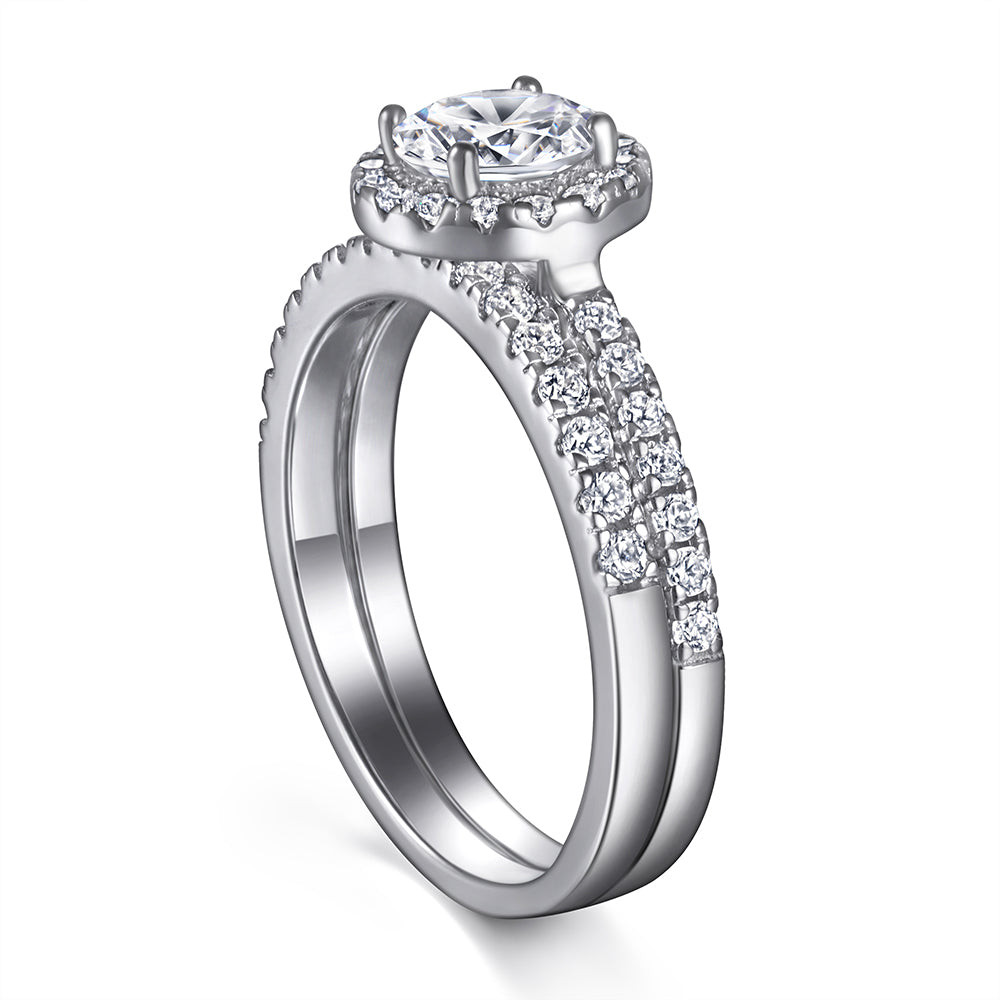 The Eleanor - Wedding Ring Set From Vintage Gentlemen