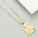 Classy Pendant Talia Initial Gold Letter Necklace from My Pampered Life Seattle