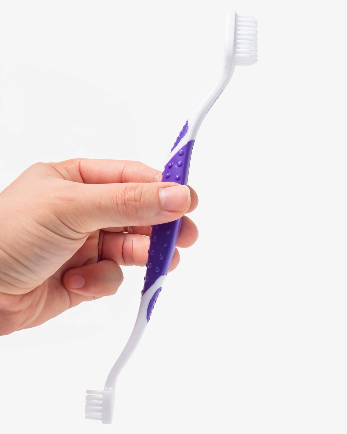 Professional Pet Toothbrush - Patented 45° Dual-Ended Brush Head from petsmile