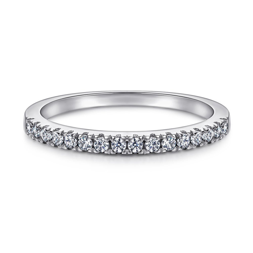 The Emma - Silver Wedding Ring Set From Vintage Gentlemen