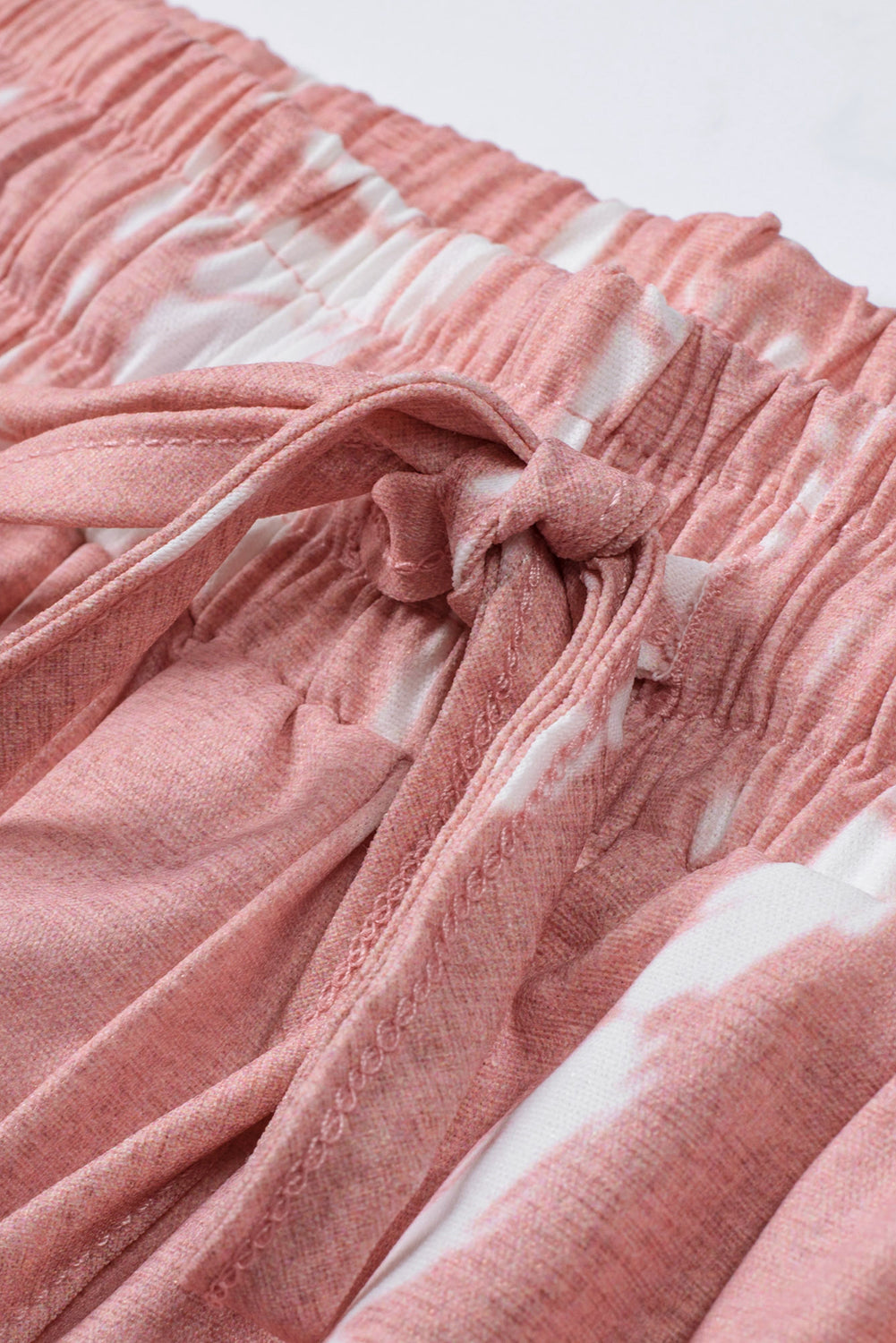 Murphy Tie Dye Drawstring Casual Shorts From Threaded Pear
