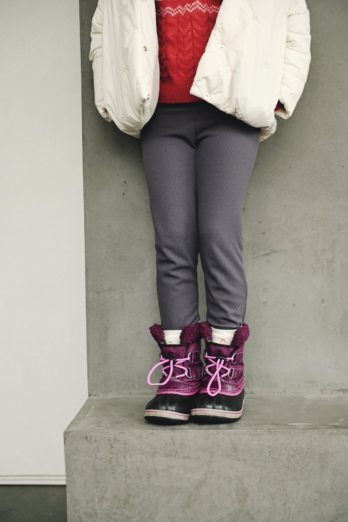 Children's Bamboo Waffle Knit Base Layer Pant from Cozy Earth