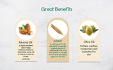 Reassuring Soap Bar. Wheat, Olive, and Almond Oil. from BeNat