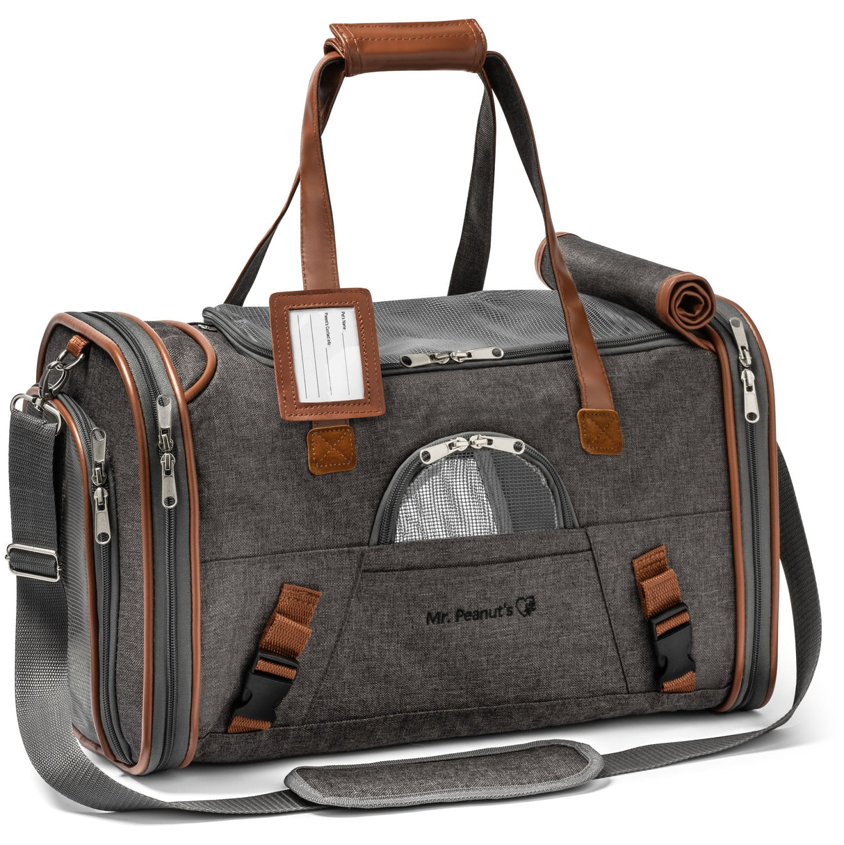Mr. Peanut's Gold Series Standard Size Airline Compliant Pet Carrier from Mr. Peanut's Pet Carriers