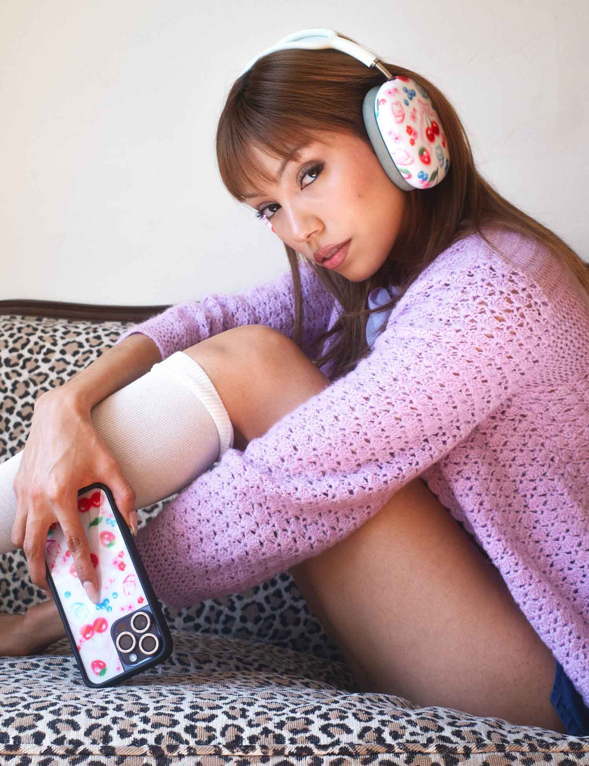 Sweet Cherries Airpod Max Case from Wildflower Cases