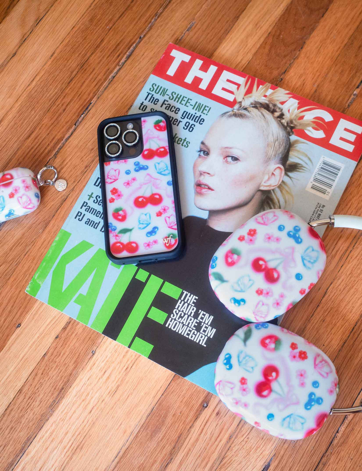 Sweet Cherries Airpod Max Case from Wildflower Cases