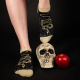 Danger Noodle Snake Ankle Socks from FootClothes
