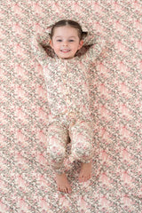 VICTORIAN BLOOM DREAM RUFFLE ROMPER from DREAM BIG LITTLE CO