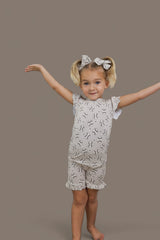EXCLUSIVE SWING FOR THE STARS DREAM RUFFLE SHORT SET from DREAM BIG LITTLE CO
