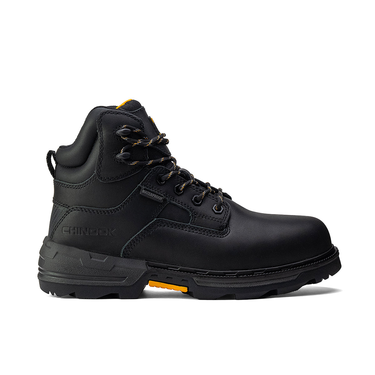 Sawhorse 6” Soft Toe Men’s Waterproof Work Boot - Black From Chinook Footwear