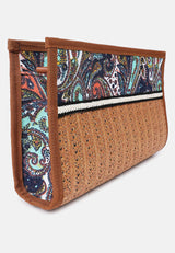 Multi Straw Painted Handbag from London Rag International
